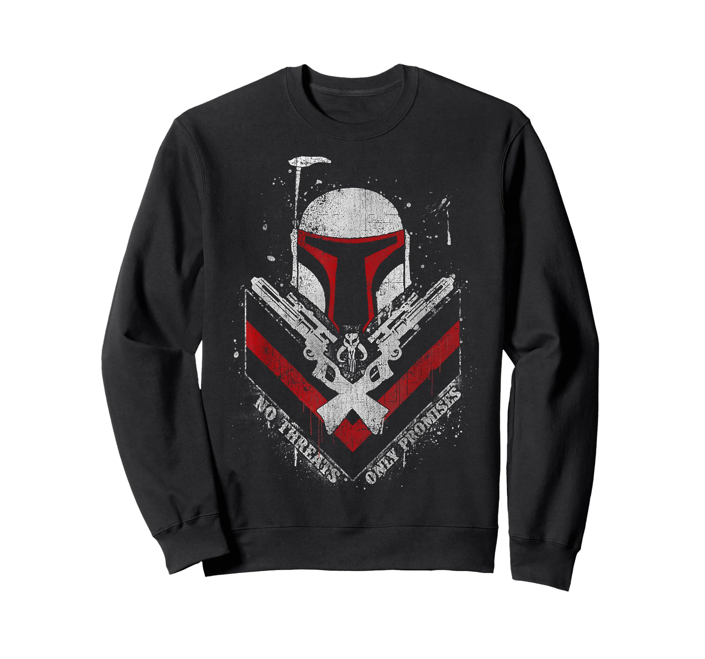 Star Wars Boba Fett No Threats Only Promises T-Shirt