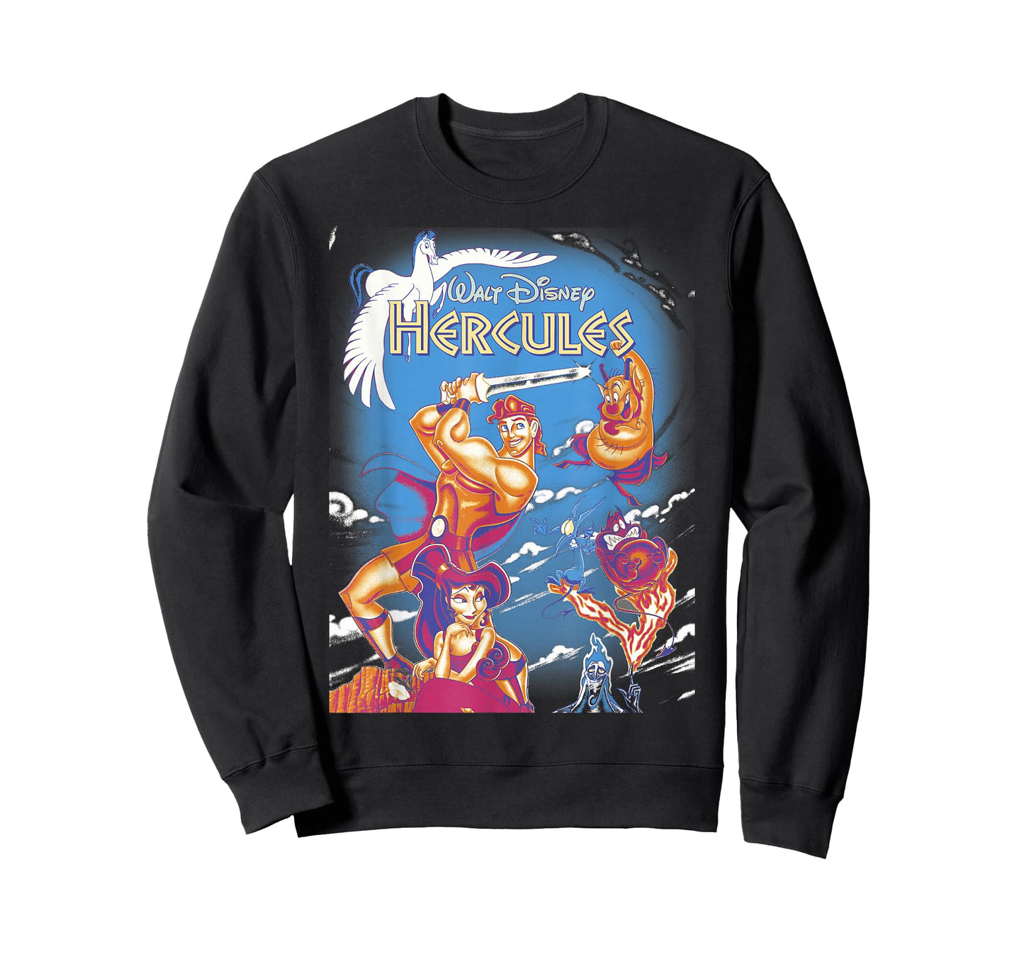 Disney Hercules Main Cast Movie Cover Graphic T-Shirt T-Shirt