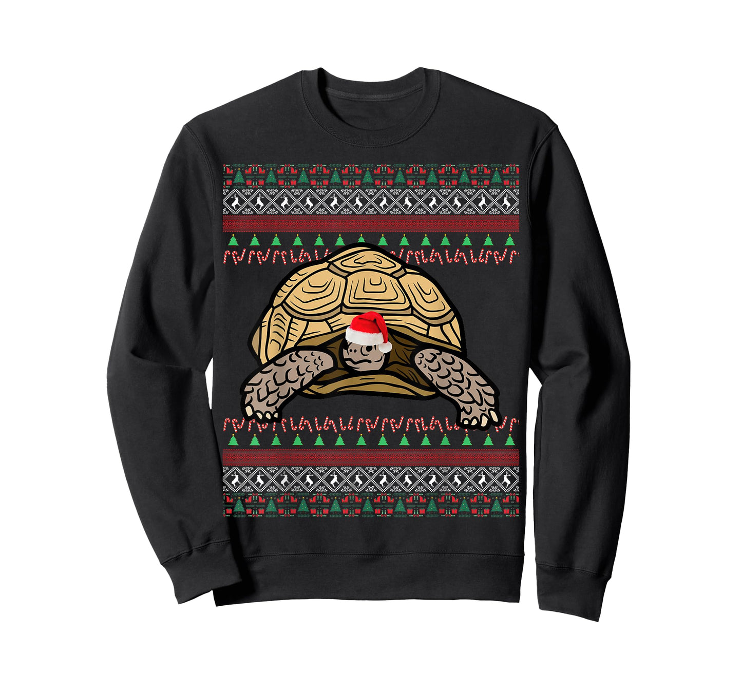 African Sulcata Tortoise Christmas T-Shirt