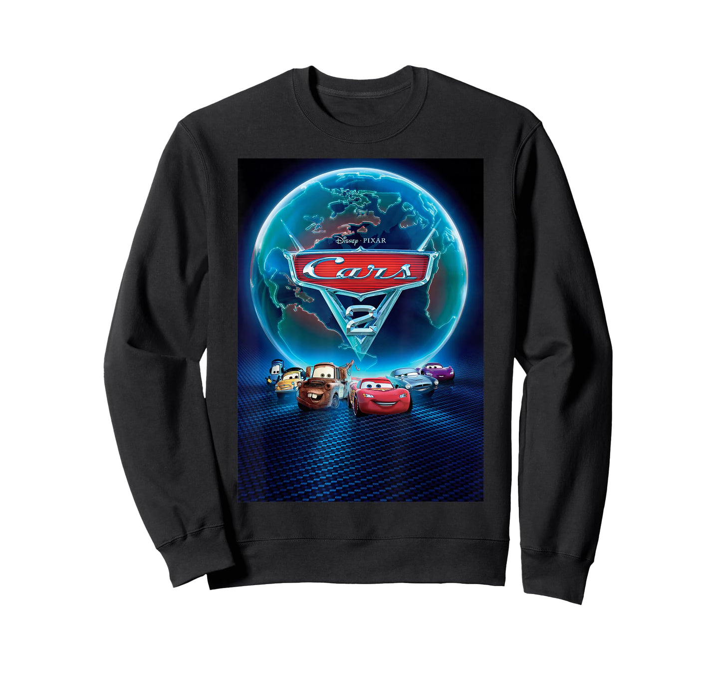 Disney Pixar Cars 2 Classic Movie Poster T-Shirt