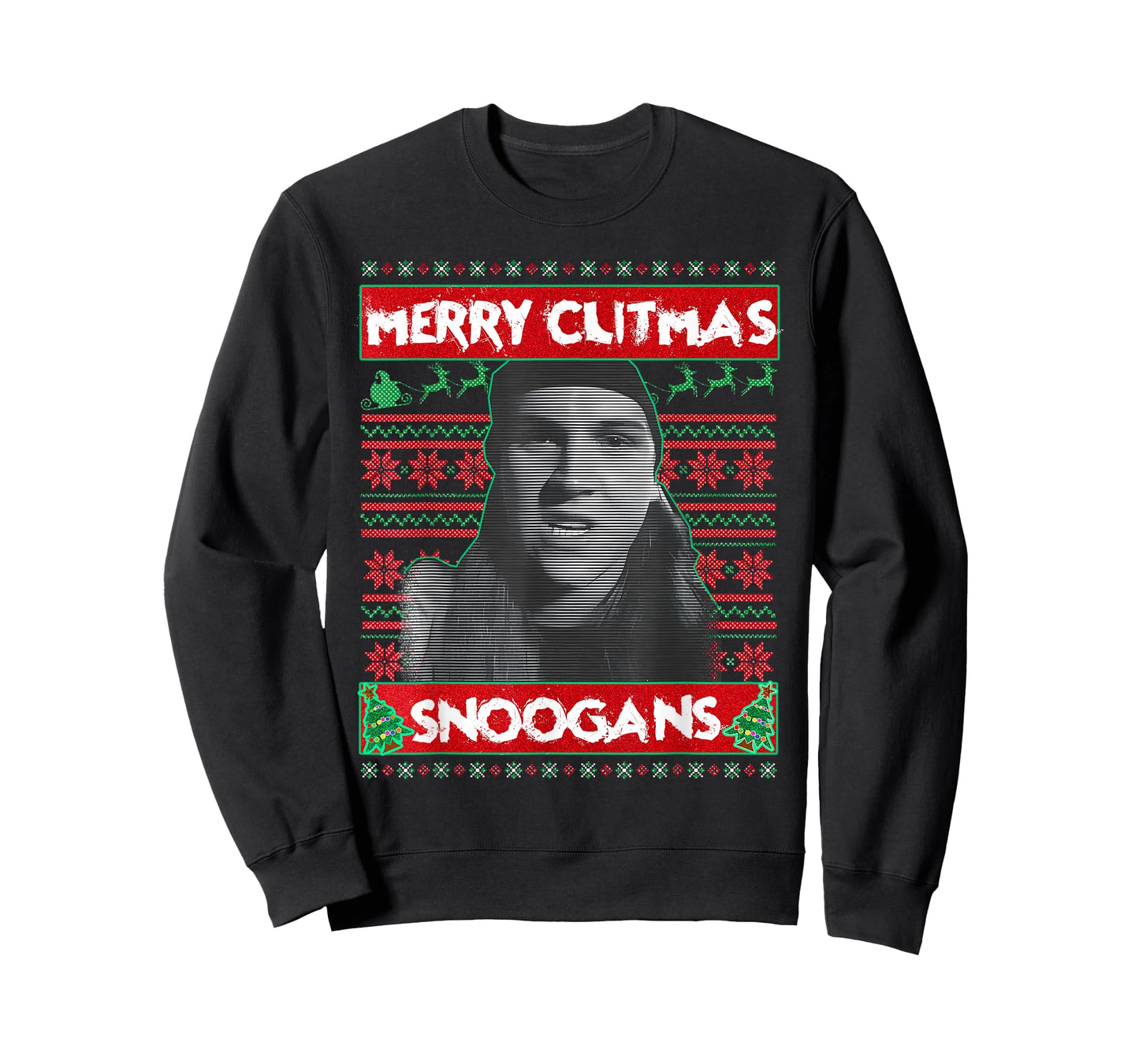 Kevin Smith Jay & Silent Bob Xmas Clitmas Commander Snoogans T-Shirt