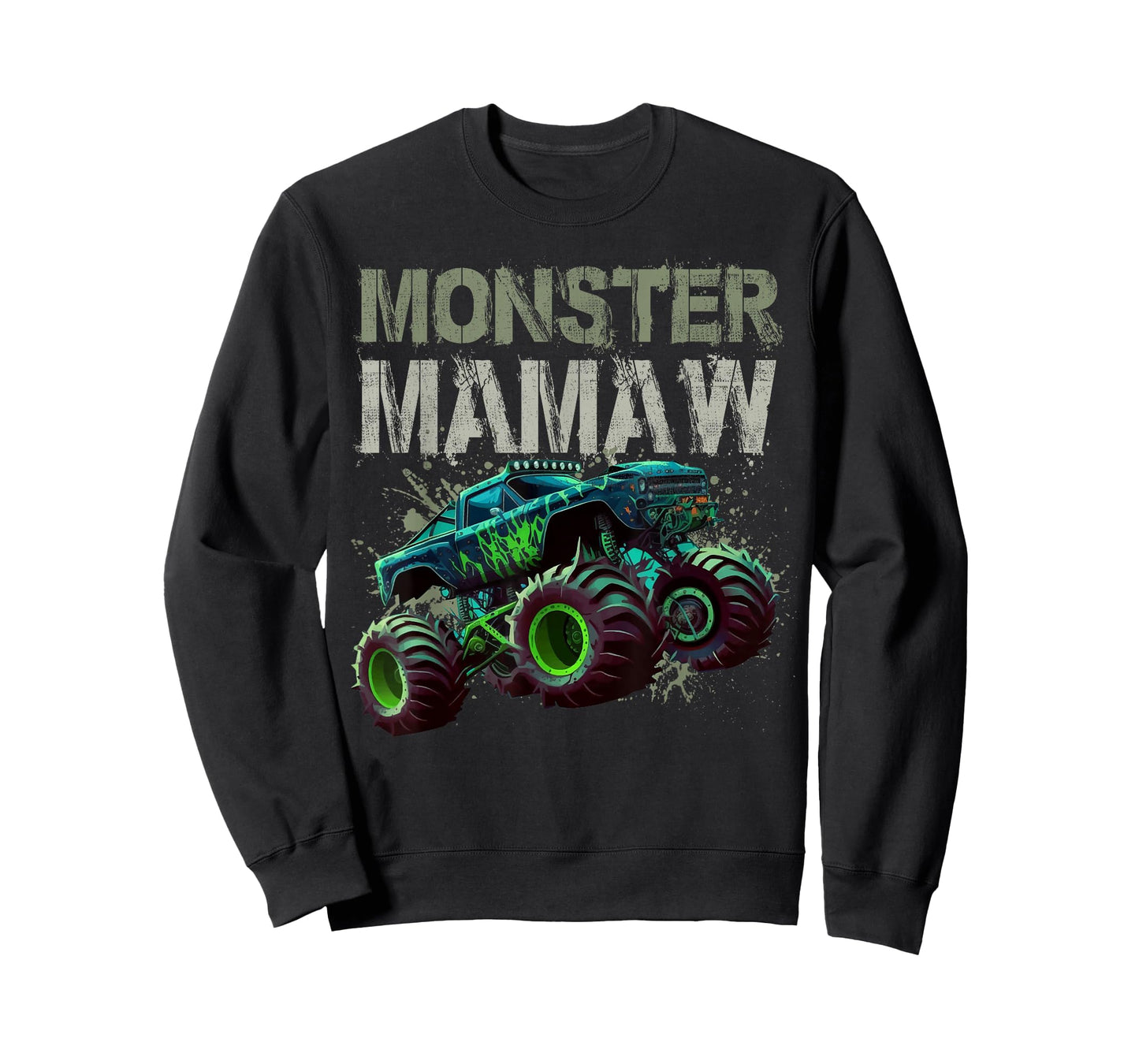 Monster Truck Mamaw Family Matching Monster Truck Lovers T-Shirt
