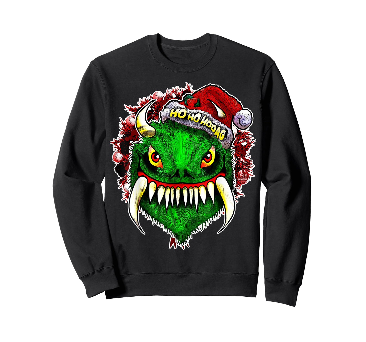 Funny Christmas Hodag Holiday Cryptid Monster Cryptozoology T-Shirt