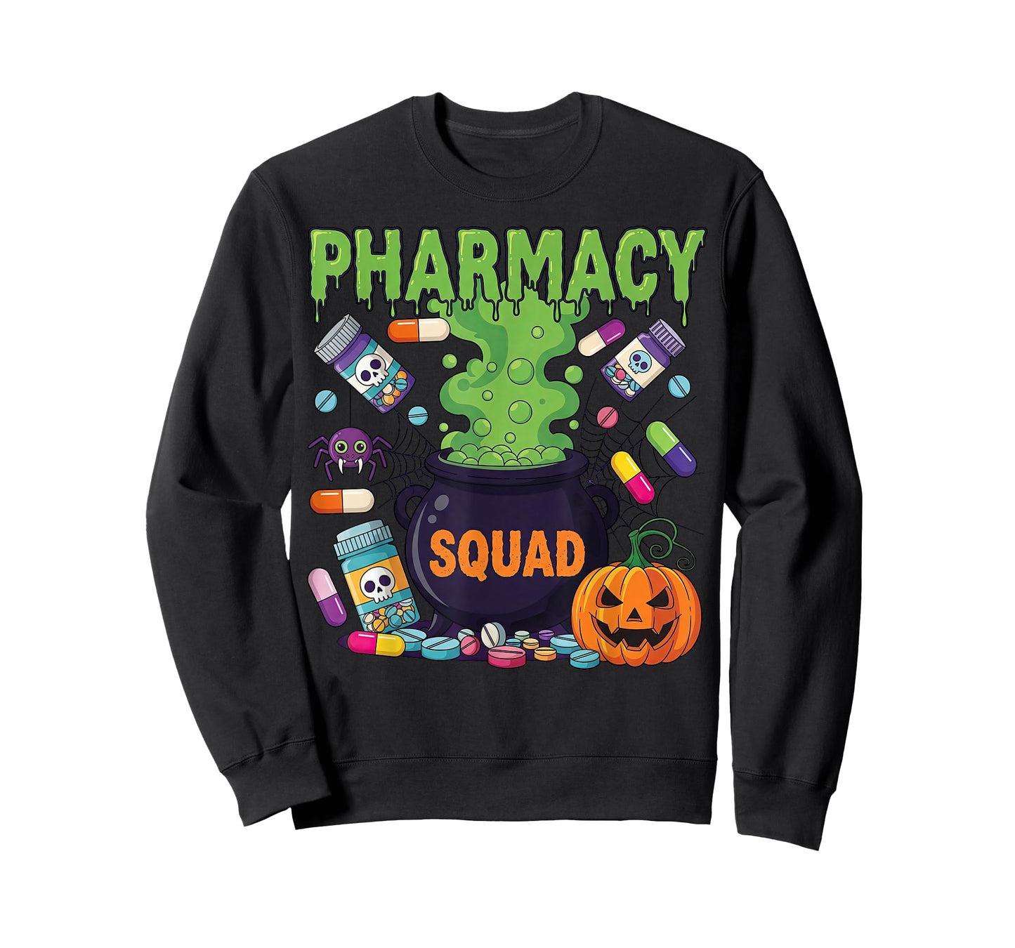 Funny Pharmacy Squad Halloween Matching Trick or Treat T-Shirt