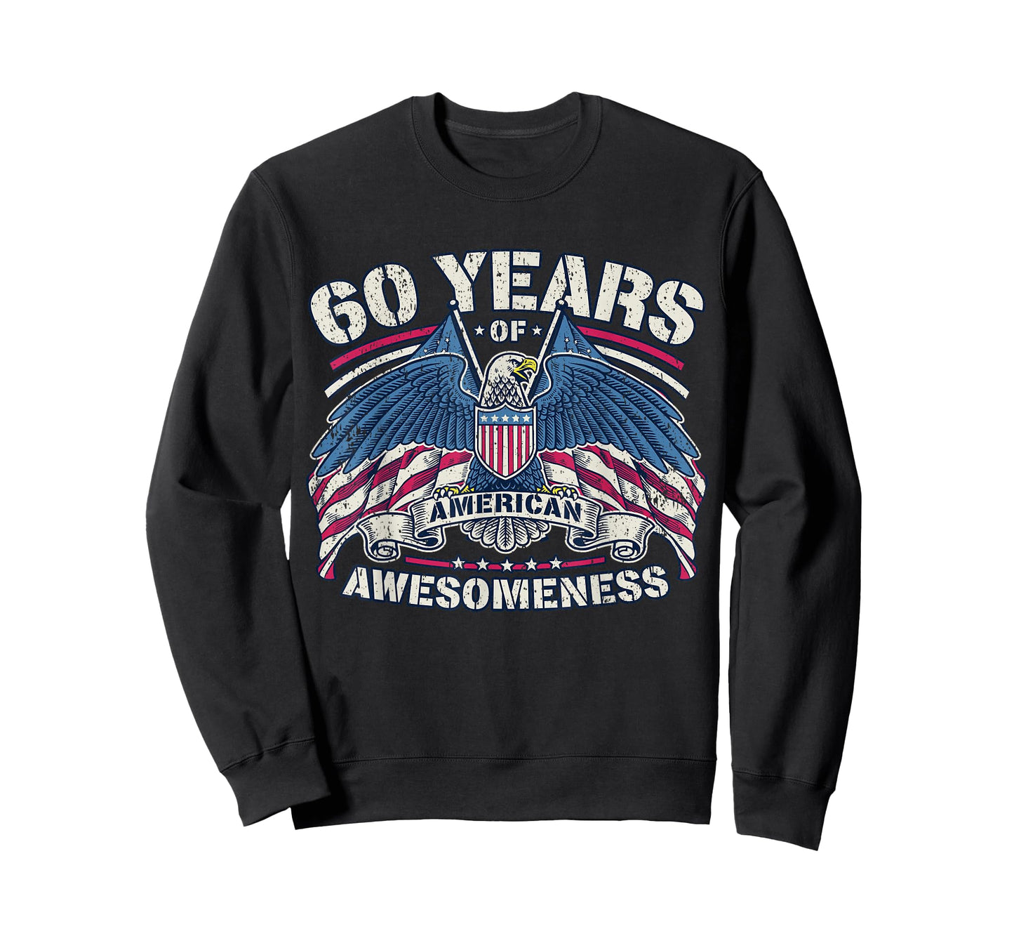Patriotic 60th Birthday USA I American Patriot 60 Years T-Shirt