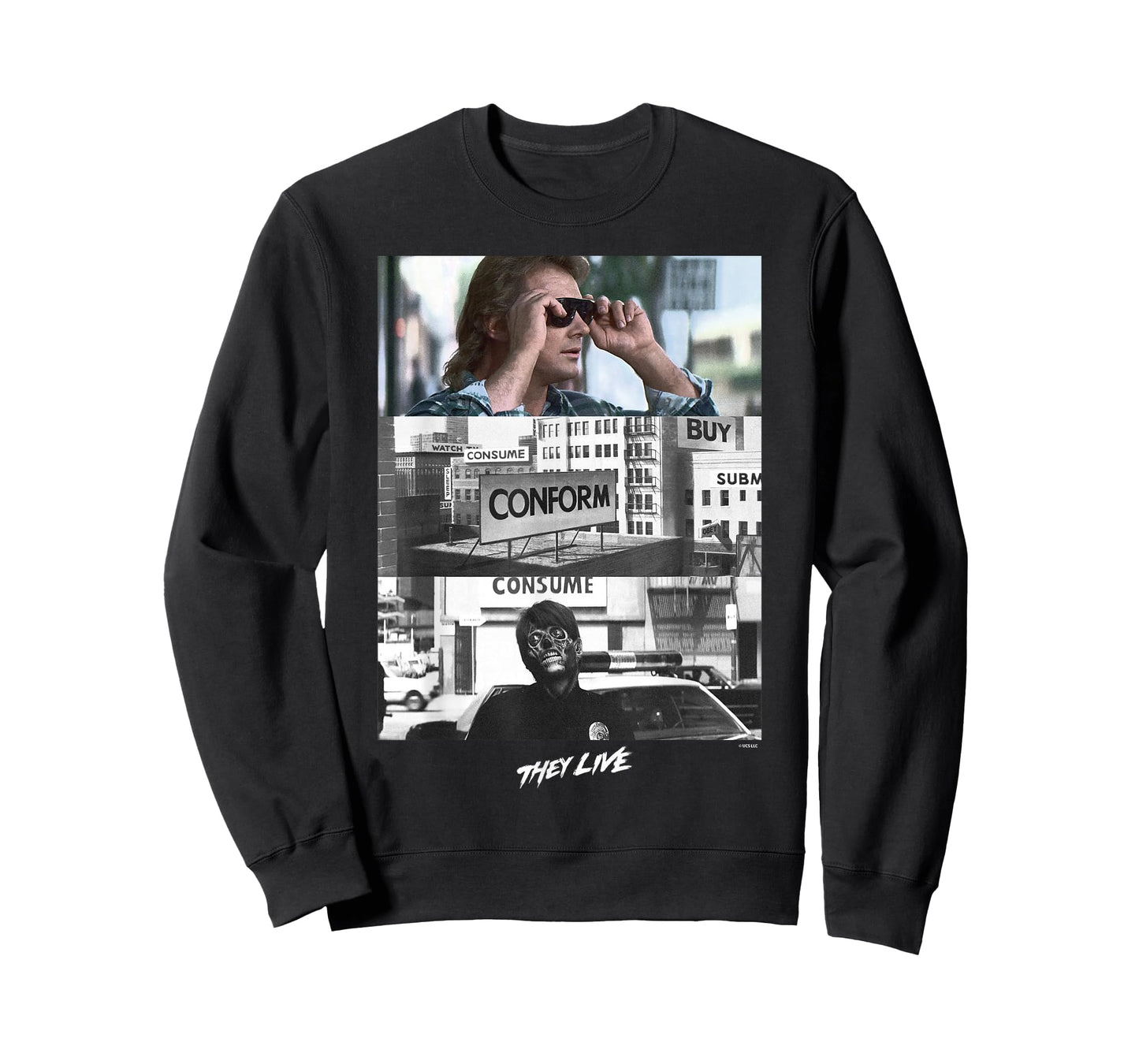 They Live John Nada Glasses Reveal T-Shirt