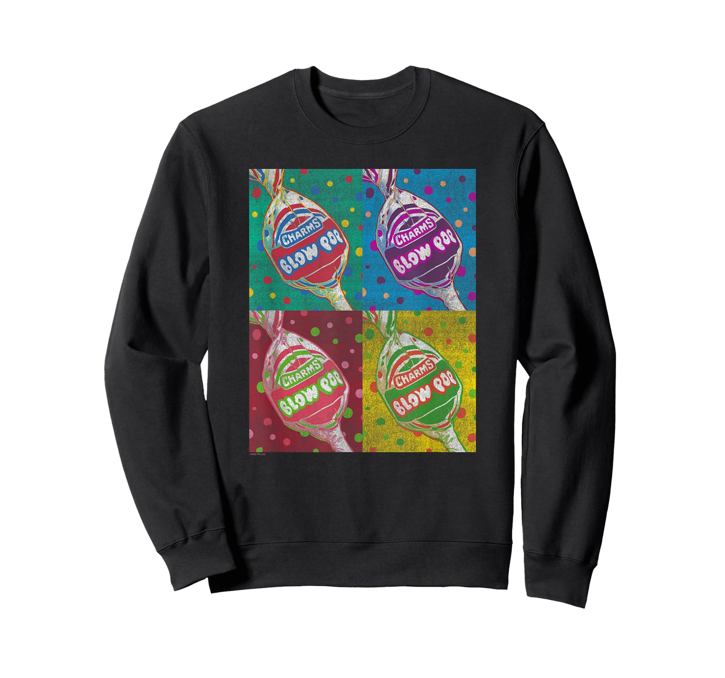 Charms Blow Pop Colorful Panels T-Shirt