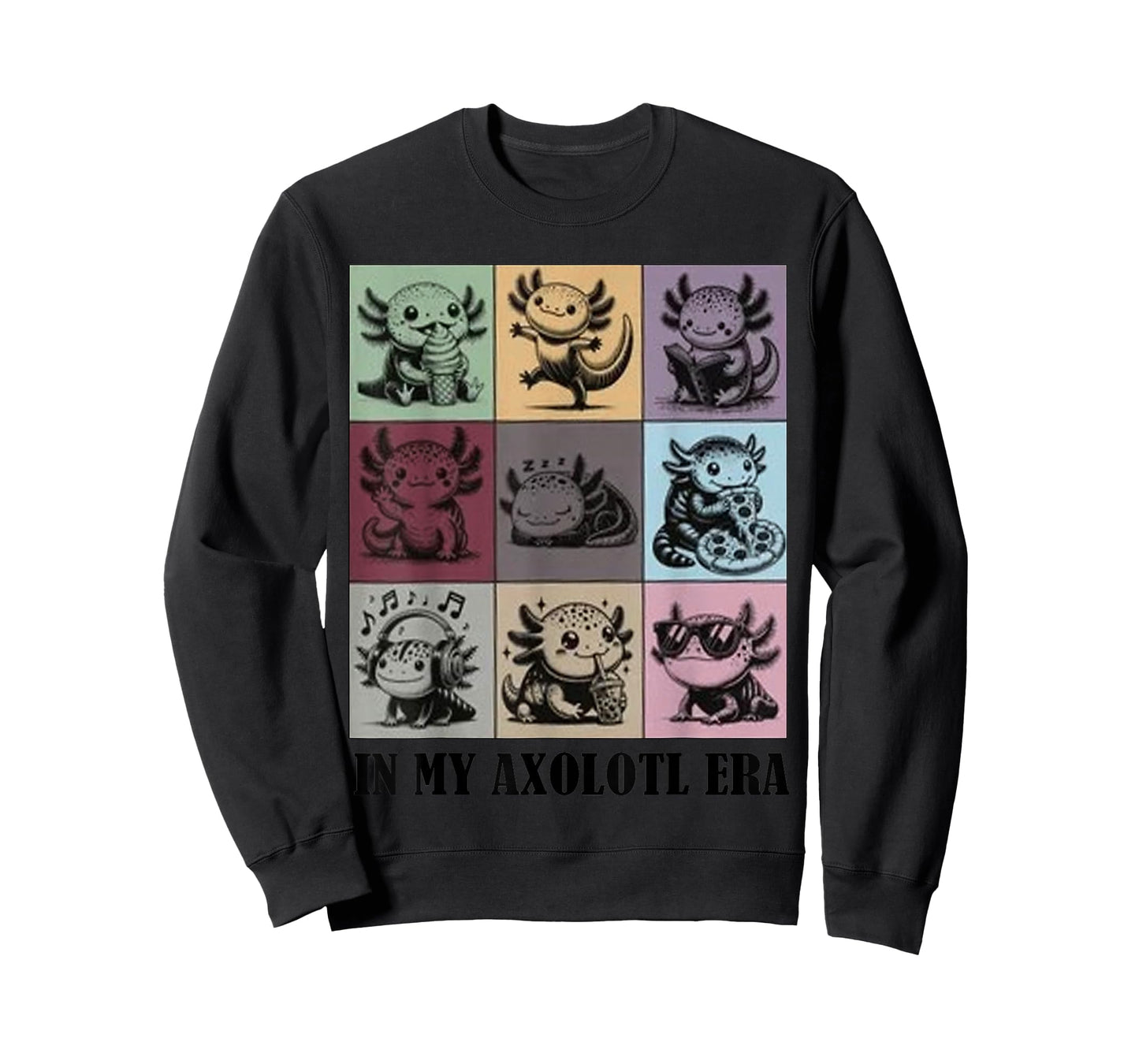 Funny Axolotl Quote in My Axolotl Era Graphic Cool Axolotl T-Shirt