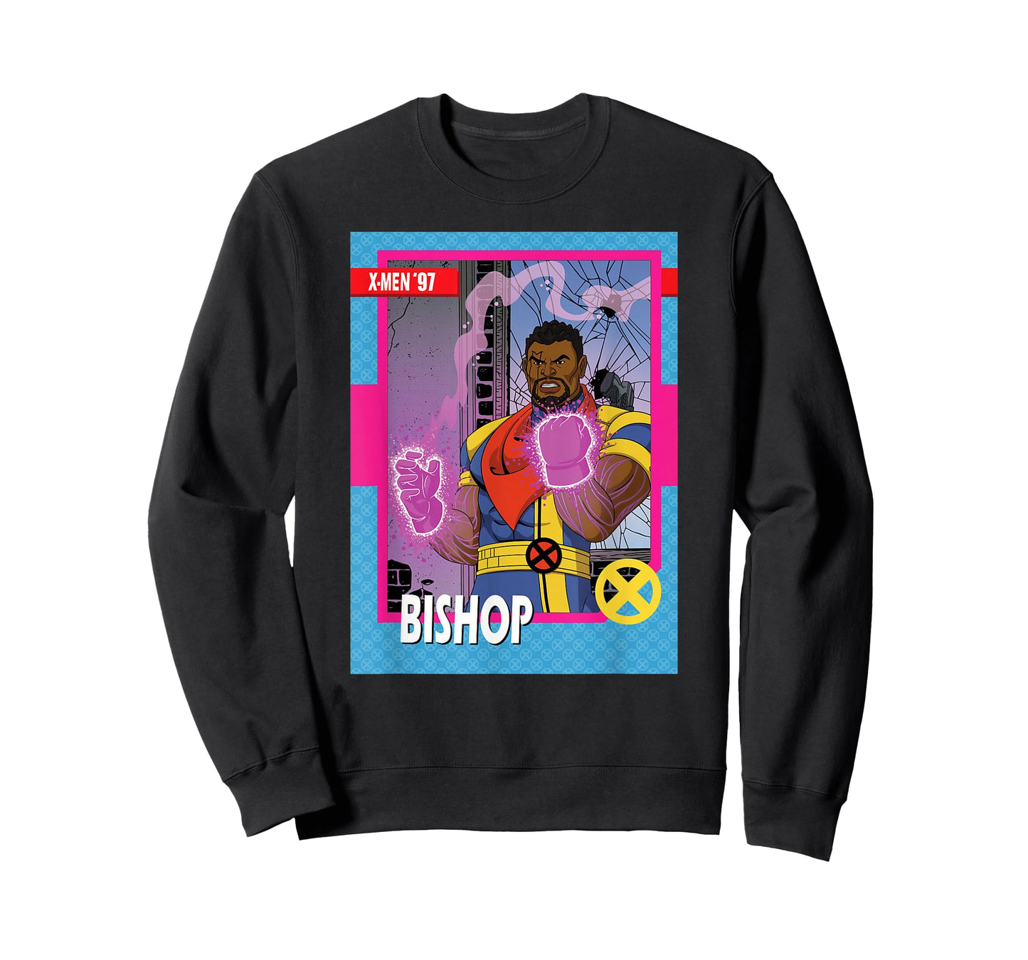 Marvel Studios X-Men ’97 Bishop Retro Trading Card T-Shirt