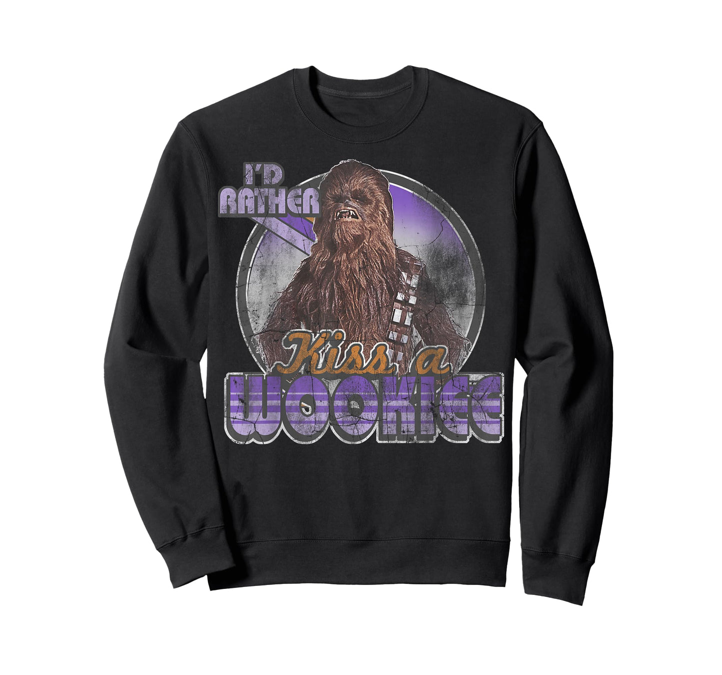 Star Wars Chewbacca Kiss A Wookiee Graphic T-Shirt
