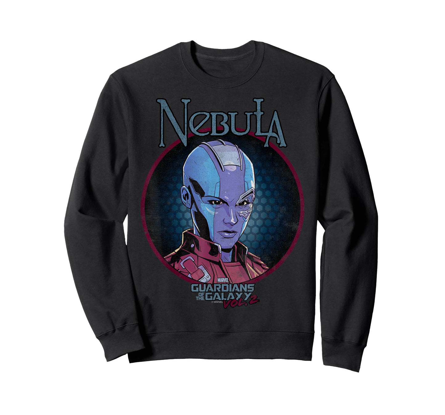 Marvel Guardians of The Galaxy Vol 2 Nebula Rock Portrait T-Shirt