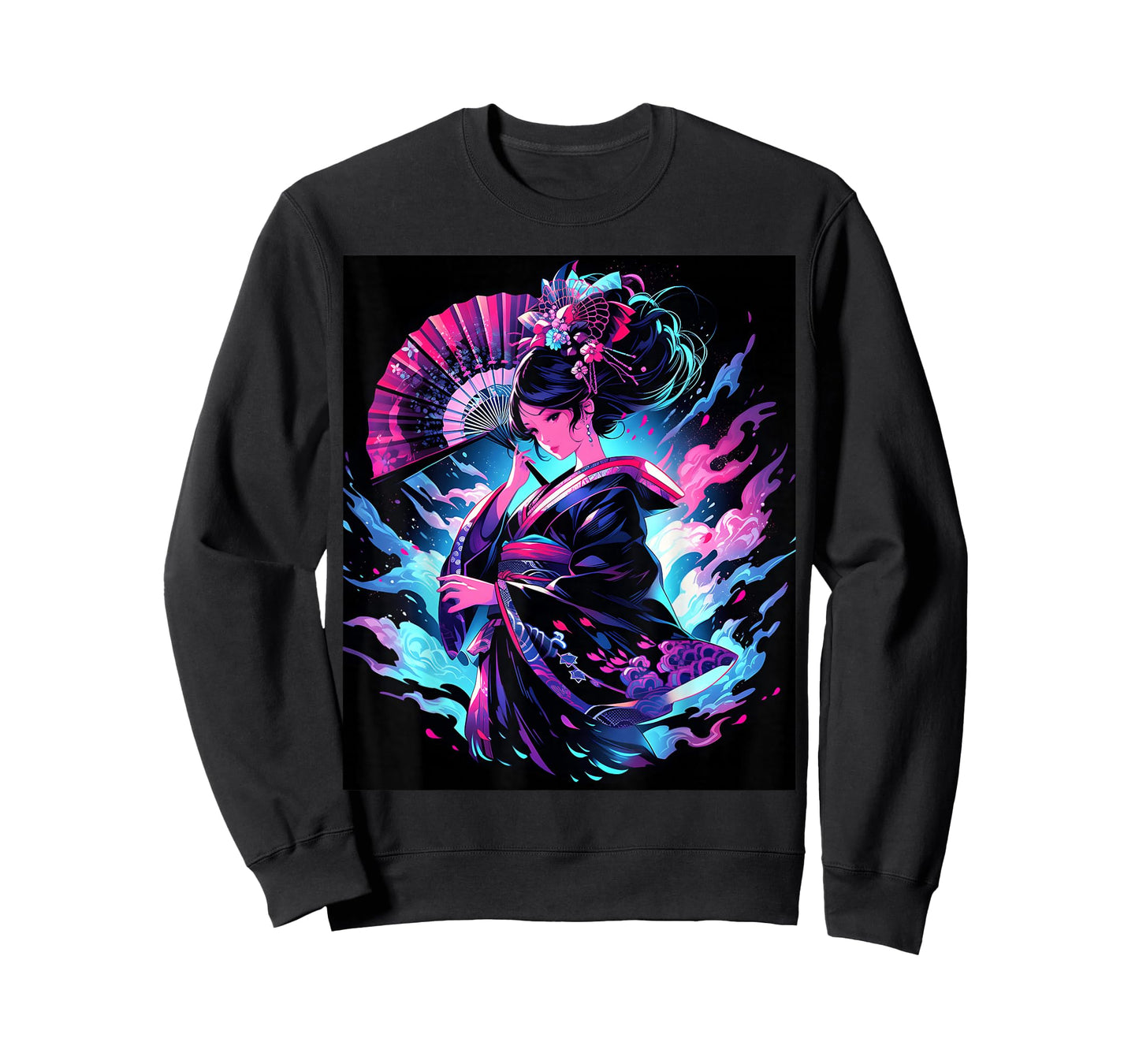 Captivating Geisha: Essence of Grace Graphic T-Shirt