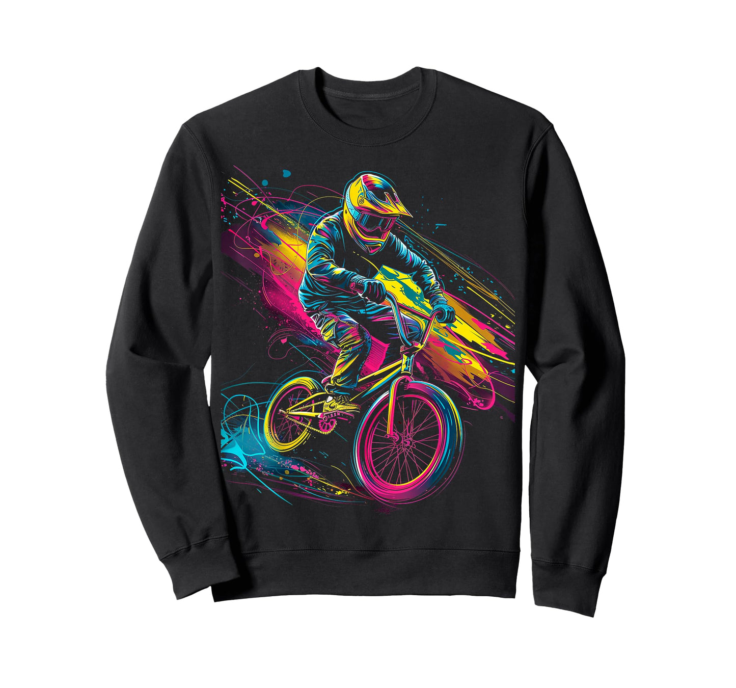 BMX Dirt Neon T-Shirt
