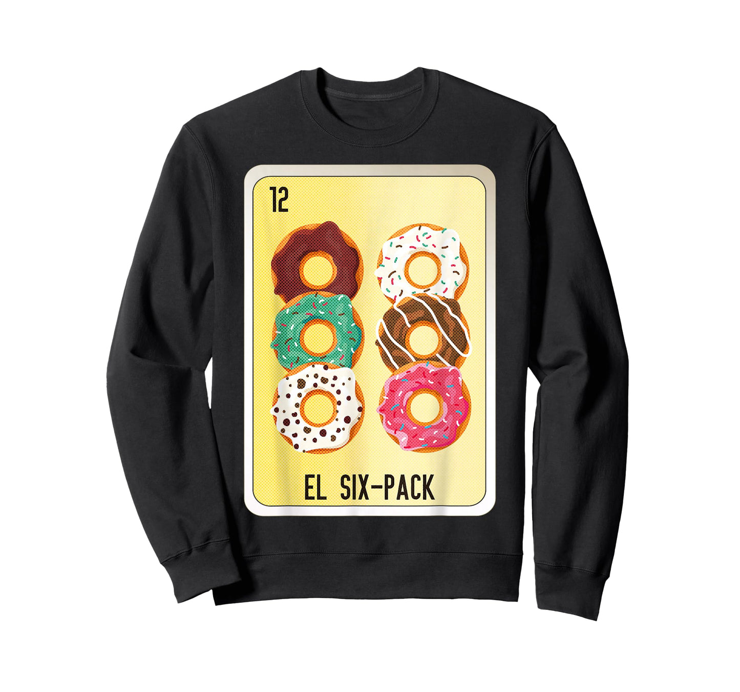 El Six-Pack Mexican Slang Chicano Bingo Cards T-Shirt