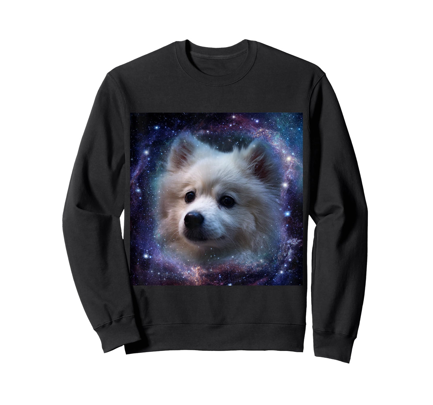 American Eskimo Dog Space T-Shirt