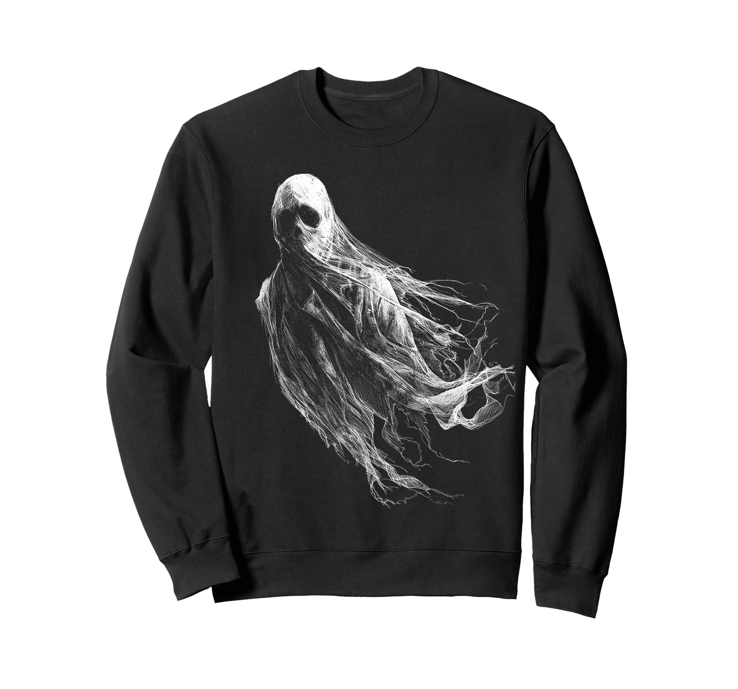 Ghost Costume Halloween Graphic Art Ghost T-Shirt