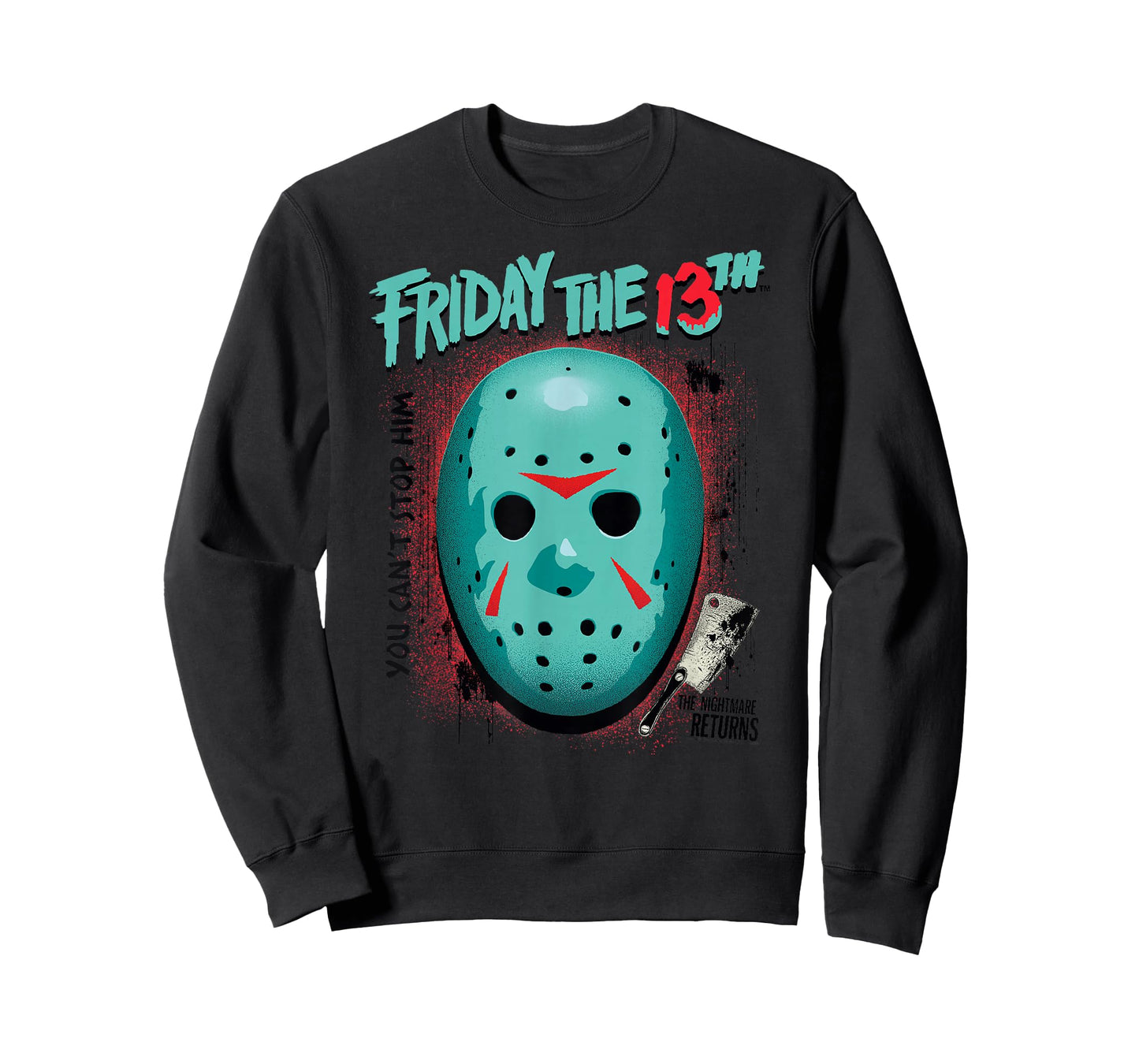 Friday The 13th Blue Mask and Axe Summerween Horror T-Shirt