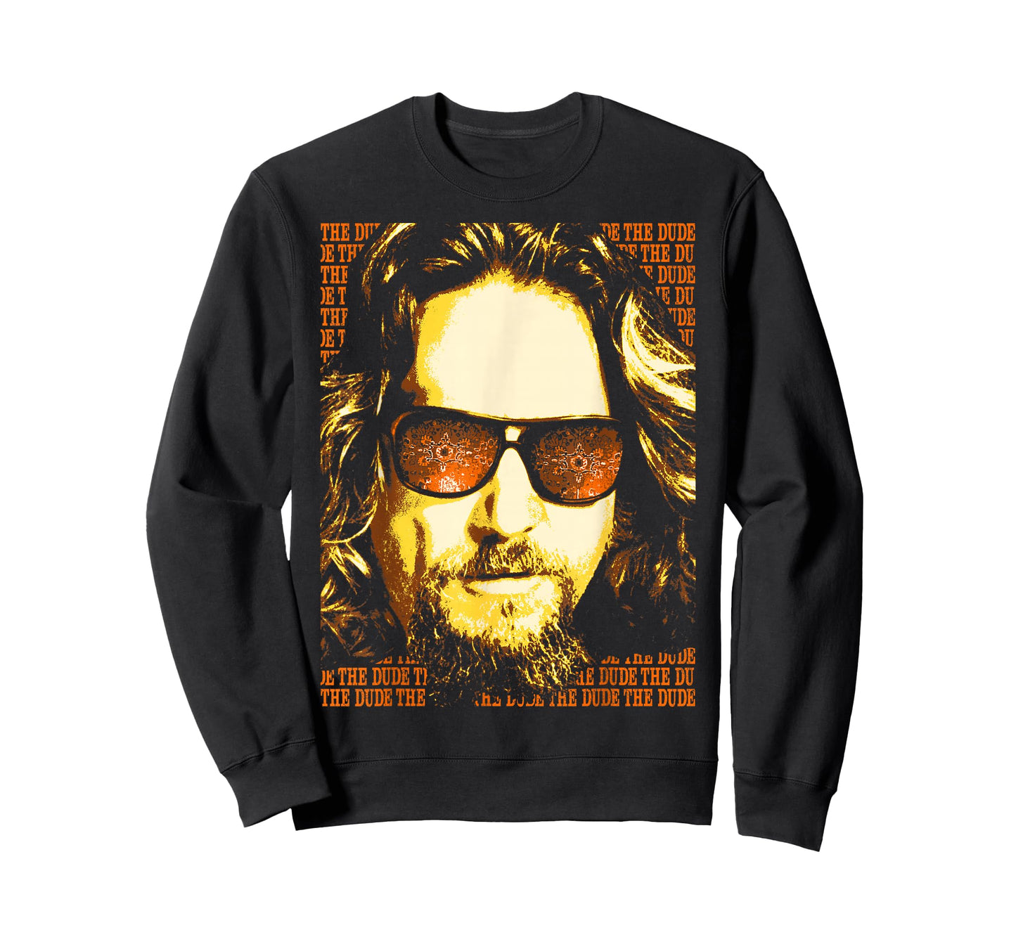 Big Lebowski The Dude Portrait Graphic T-Shirt T-Shirt