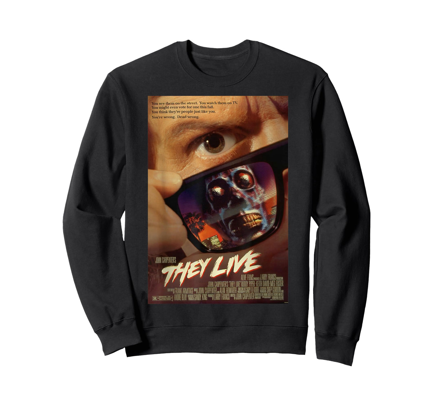 They Live Sunglasses Poster T-Shirt