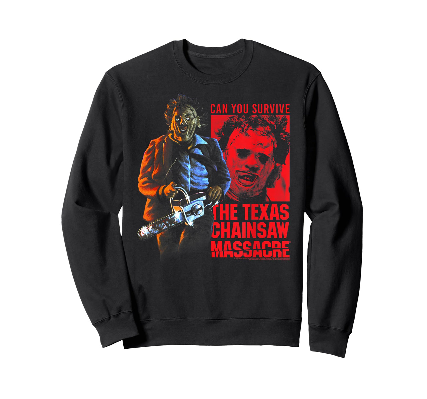 The Texas Chainsaw Massacre Survive Leatherface Horror T-Shirt