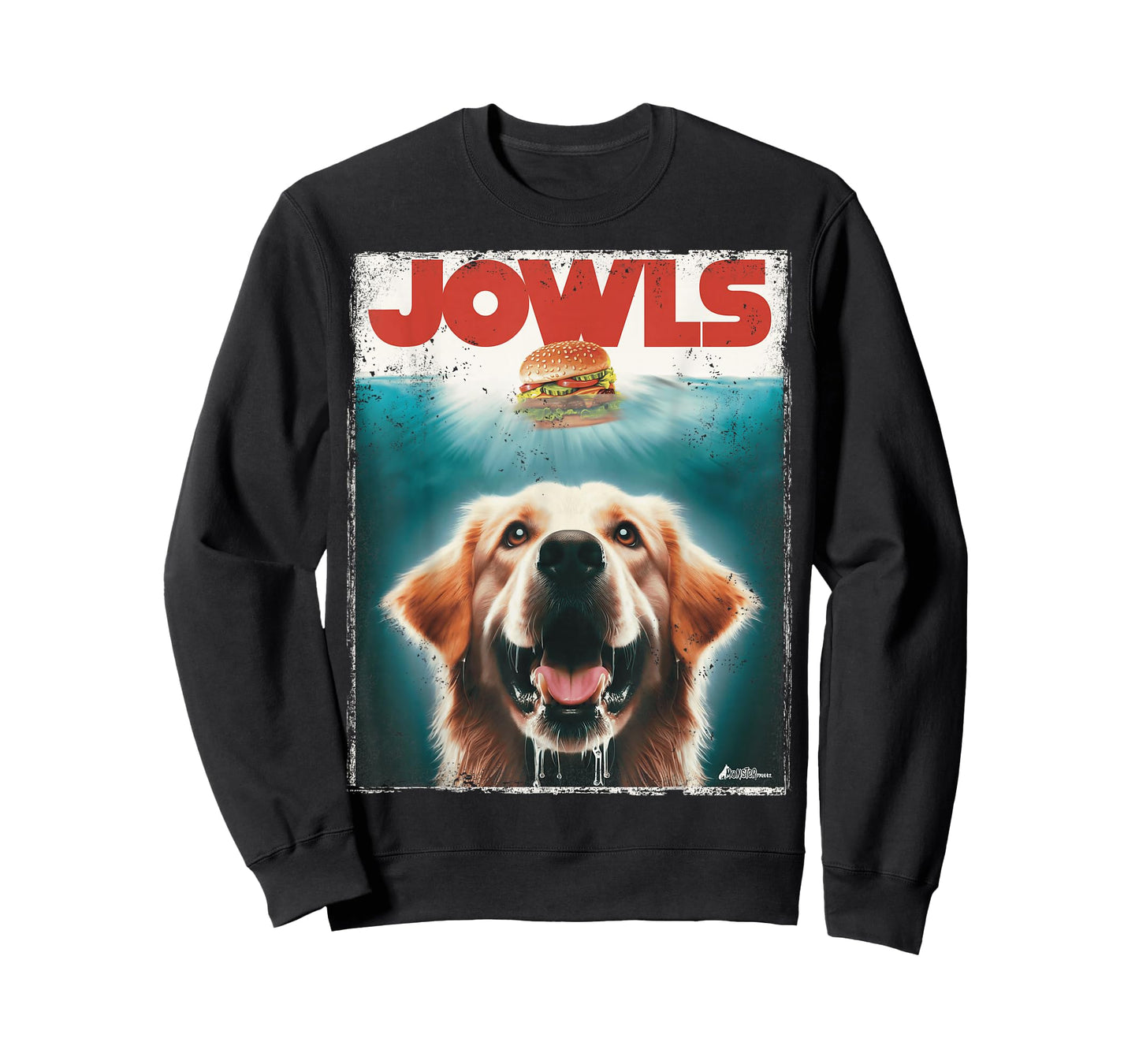 Light Golden Retriever Jowls Top, Paws Cream Lab Dog Mom Dad T-Shirt