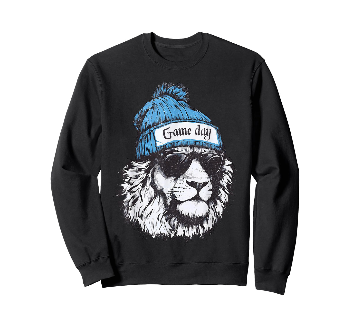 Touchdown American Football Game Day Thanksgiving Lion Cool T-Shirt
