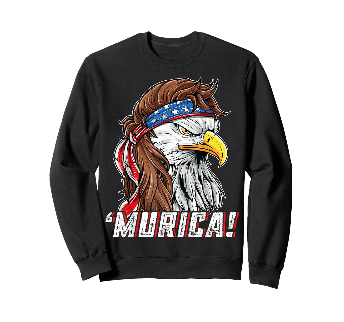 4th of July Bald Eagle Mullet Murica USA USA Merica T-Shirt