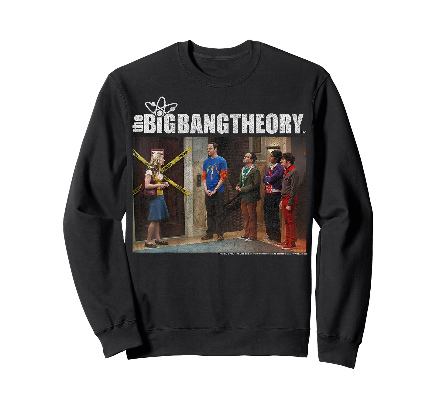 The Big Bang Theory Broken Elevator Group Shot T-Shirt