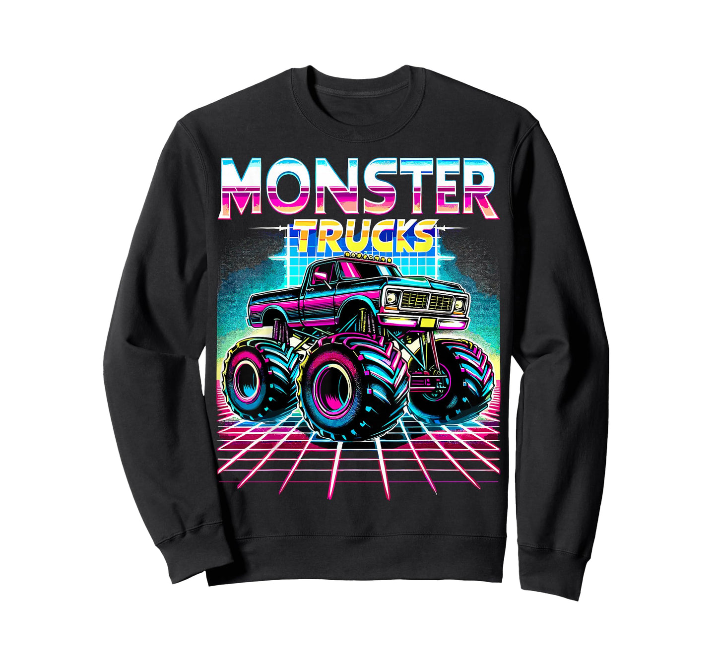 Monster Truck Retro Monster Trucks T-Shirt