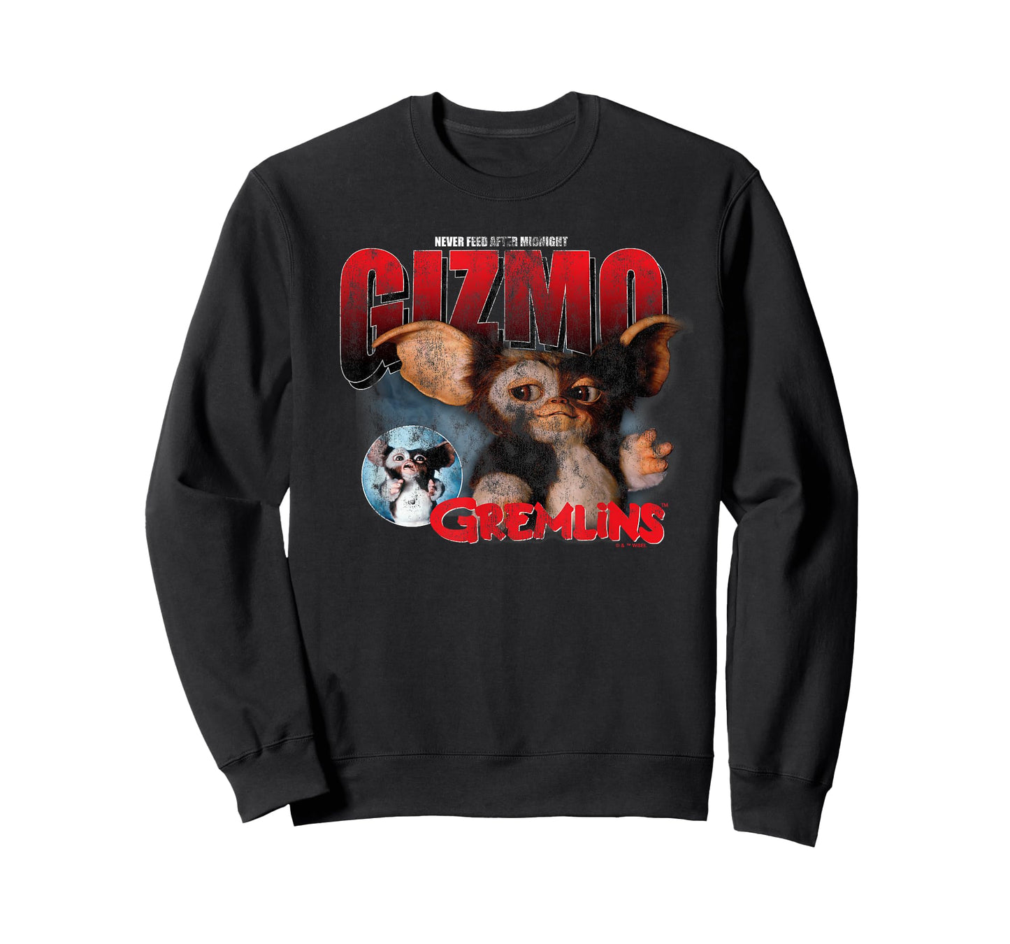 Gremlin's Gizmo Distressed Christmas T-Shirt