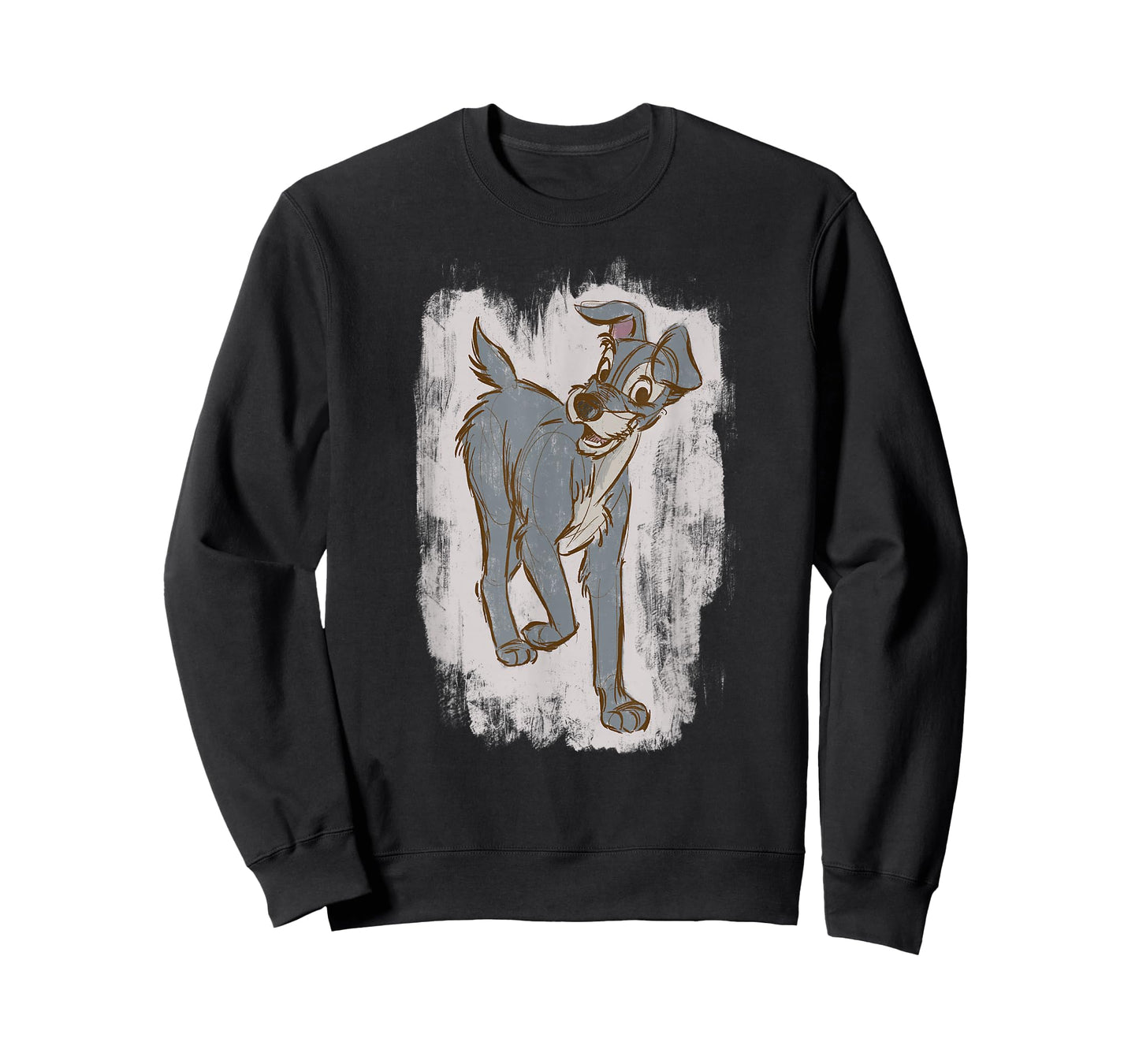 Disney Lady And The Tramp Strut Sketch T-Shirt