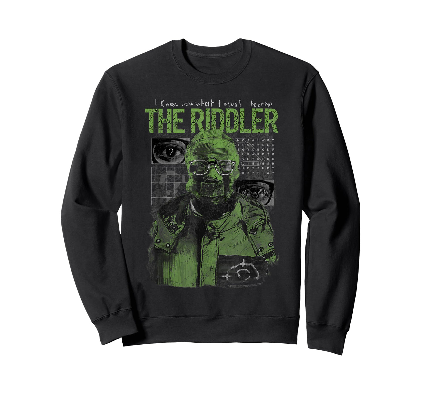 The Batman Riddler Illustration T-Shirt