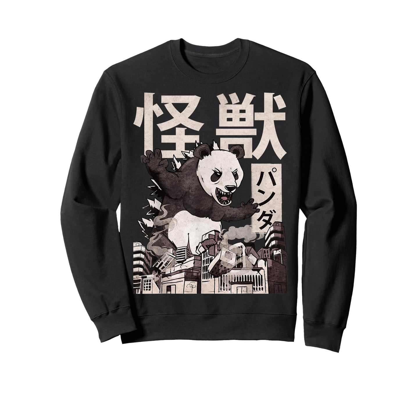 Kaiju Panda Japanese Monster T-Shirt