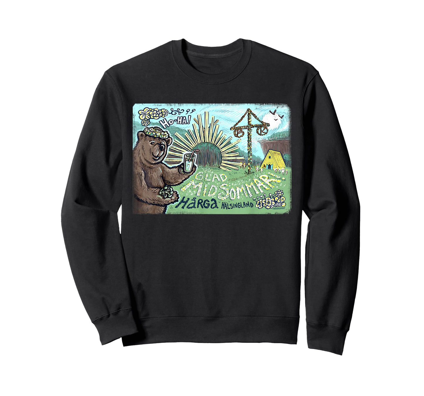 Happy Midsommar Bear T-Shirt