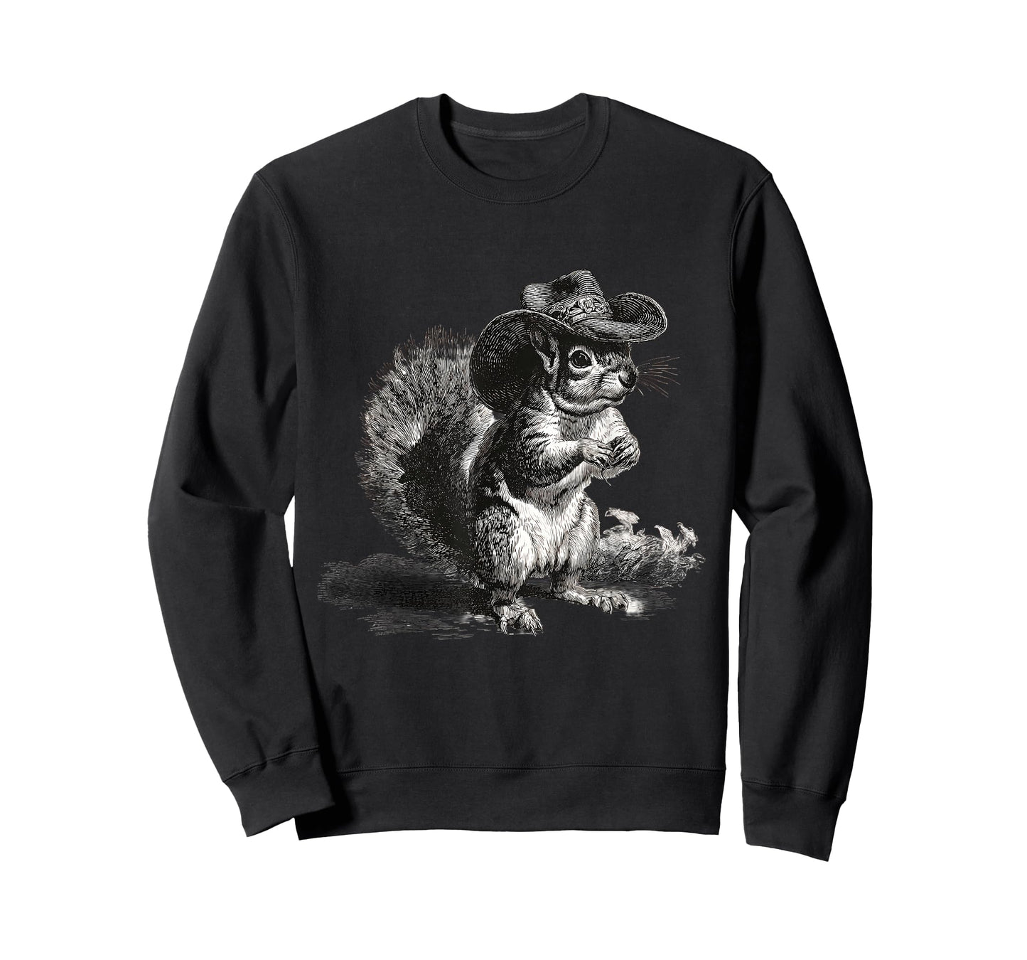 Squirrel Cowboy Rodeo Cowgirl Vintage Western Country T-Shirt