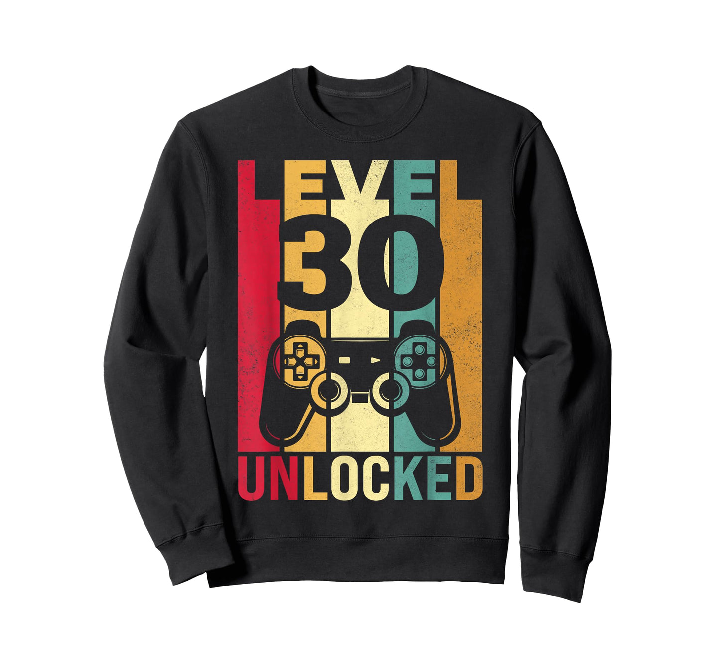 Funny Level 30 Unlocked Him Men BDay Turning 30th Birthday T-Shirt