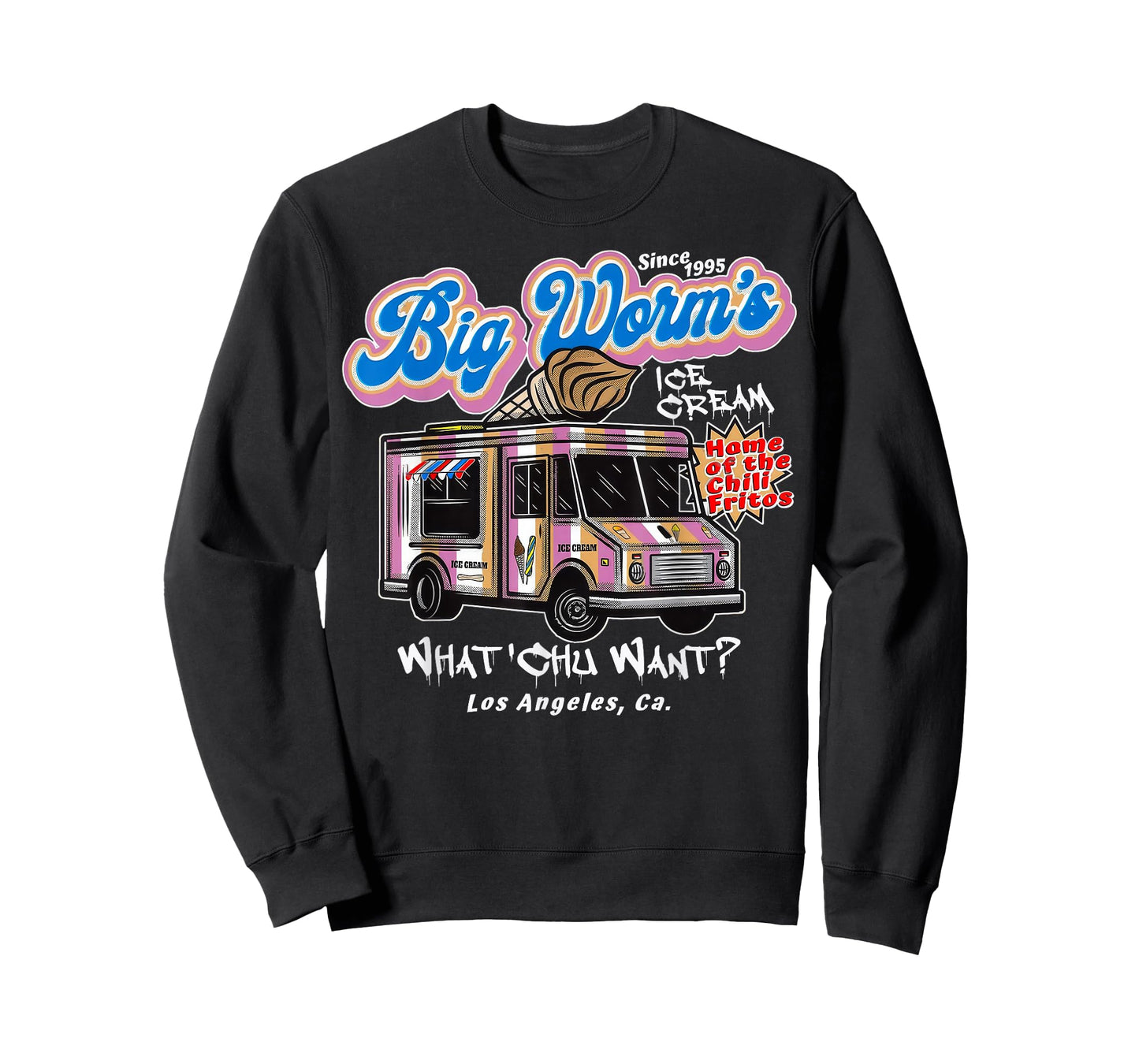 Big Worm's Ice Cream Friday Movie What chu Want T-Shirt