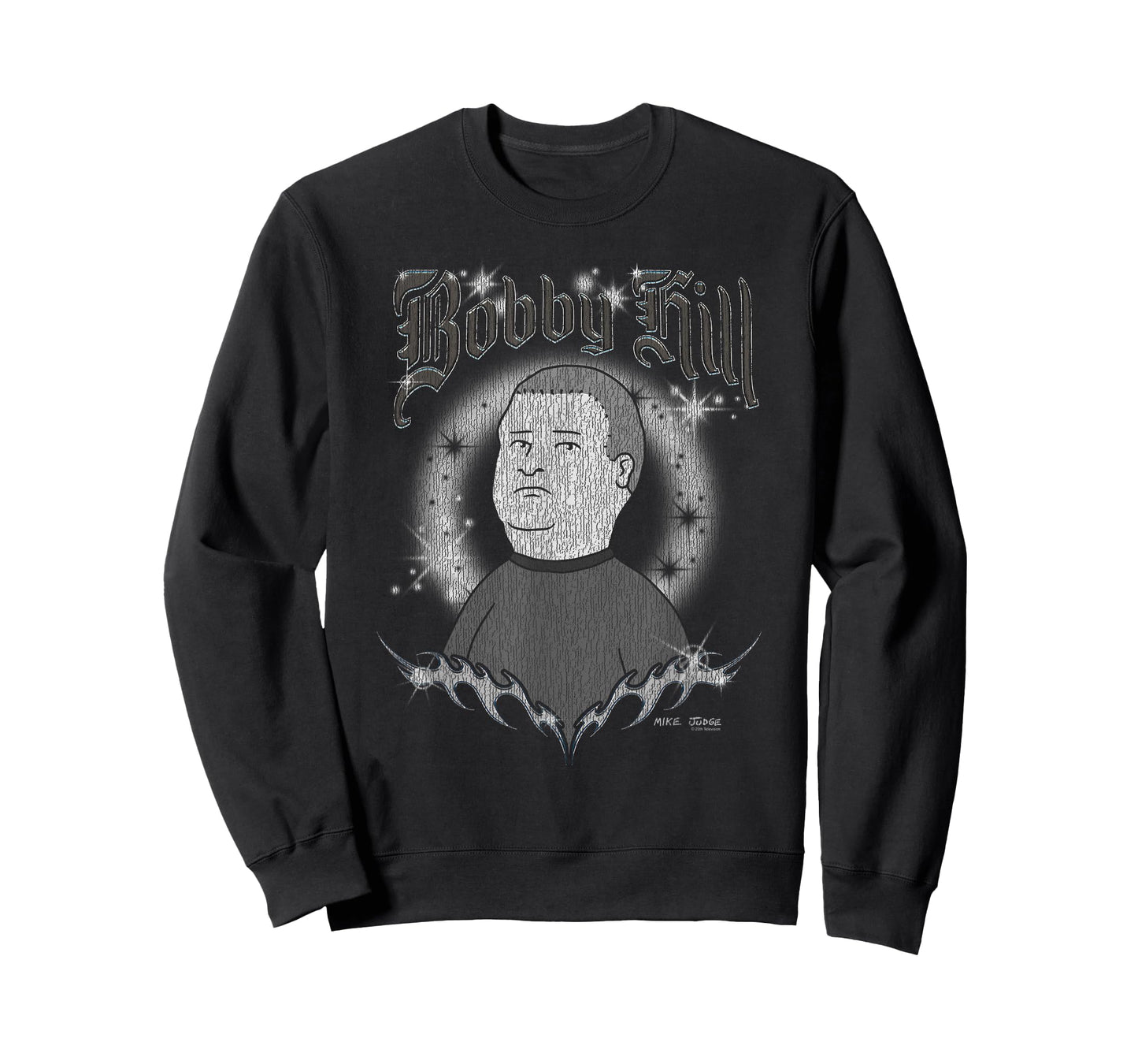 King of The Hill Retro Y2K Sparkle Bobby Hill Cartoon T-Shirt