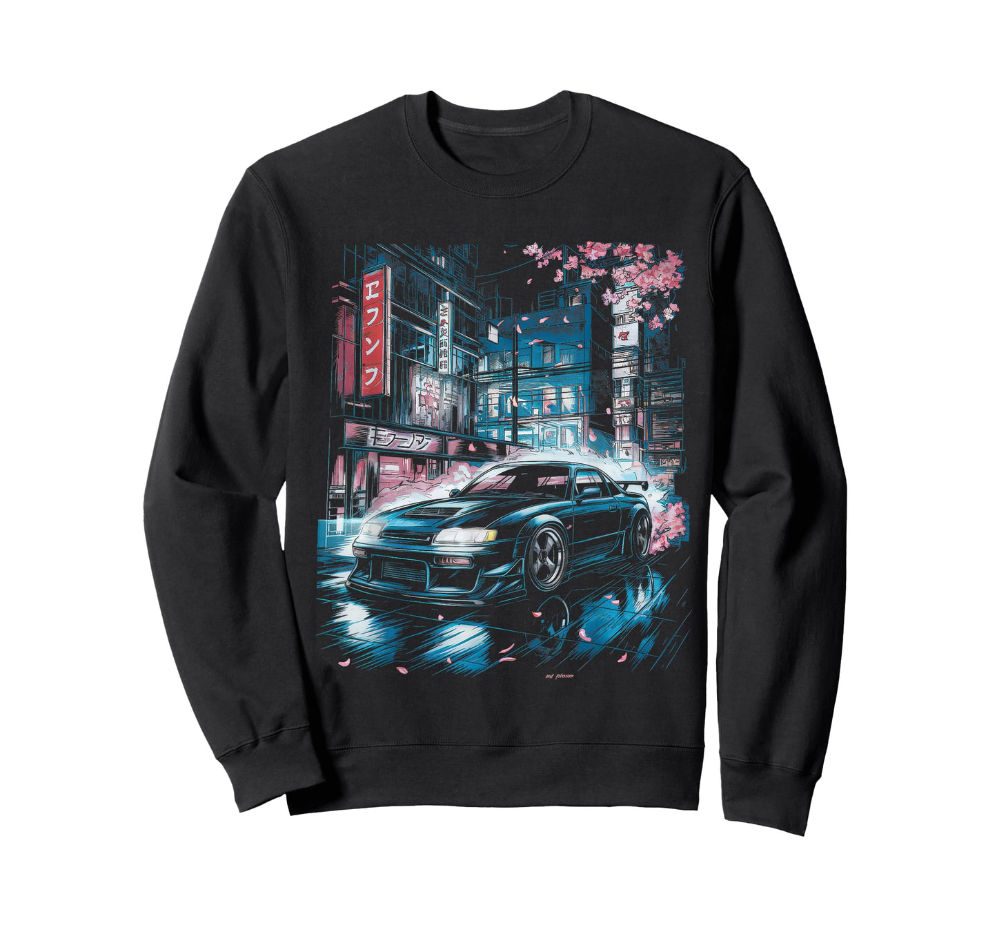 Japanese Car Tshirt Men JDM Japan Street Racing Streetwear T-Shirt