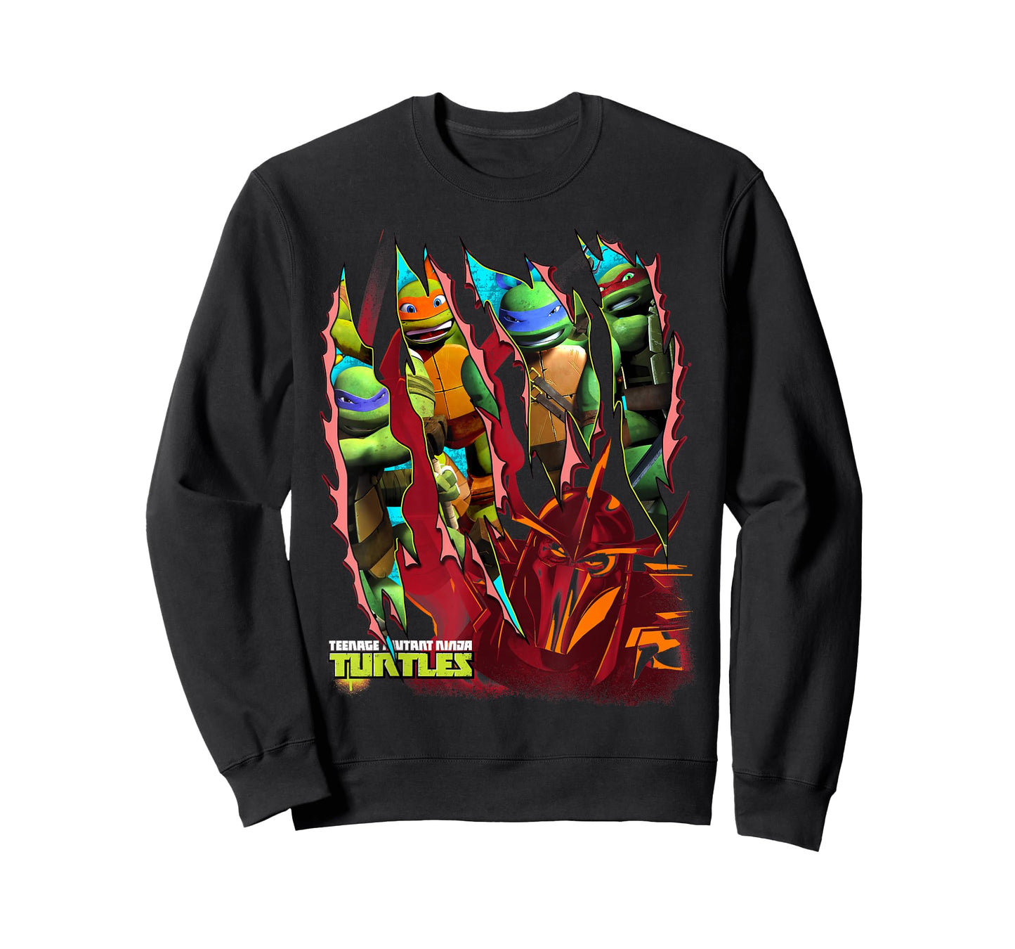 Teenage Mutant Ninja Turtles Shredder Slash T-Shirt T-Shirt