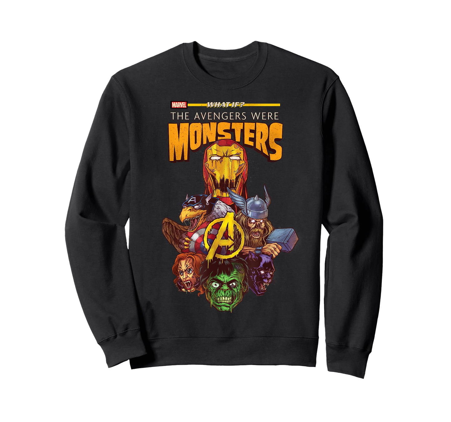 Marvel What If The Avengers Were Monsters T-Shirt