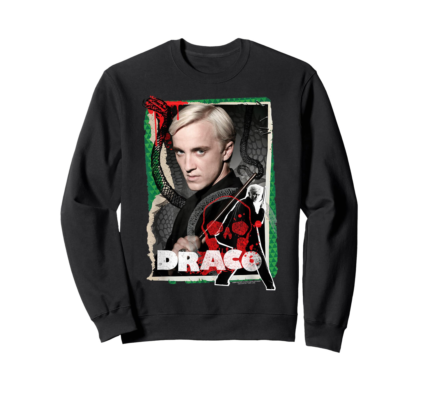 Harry Potter Draco Malfoy Photo Collage T-Shirt