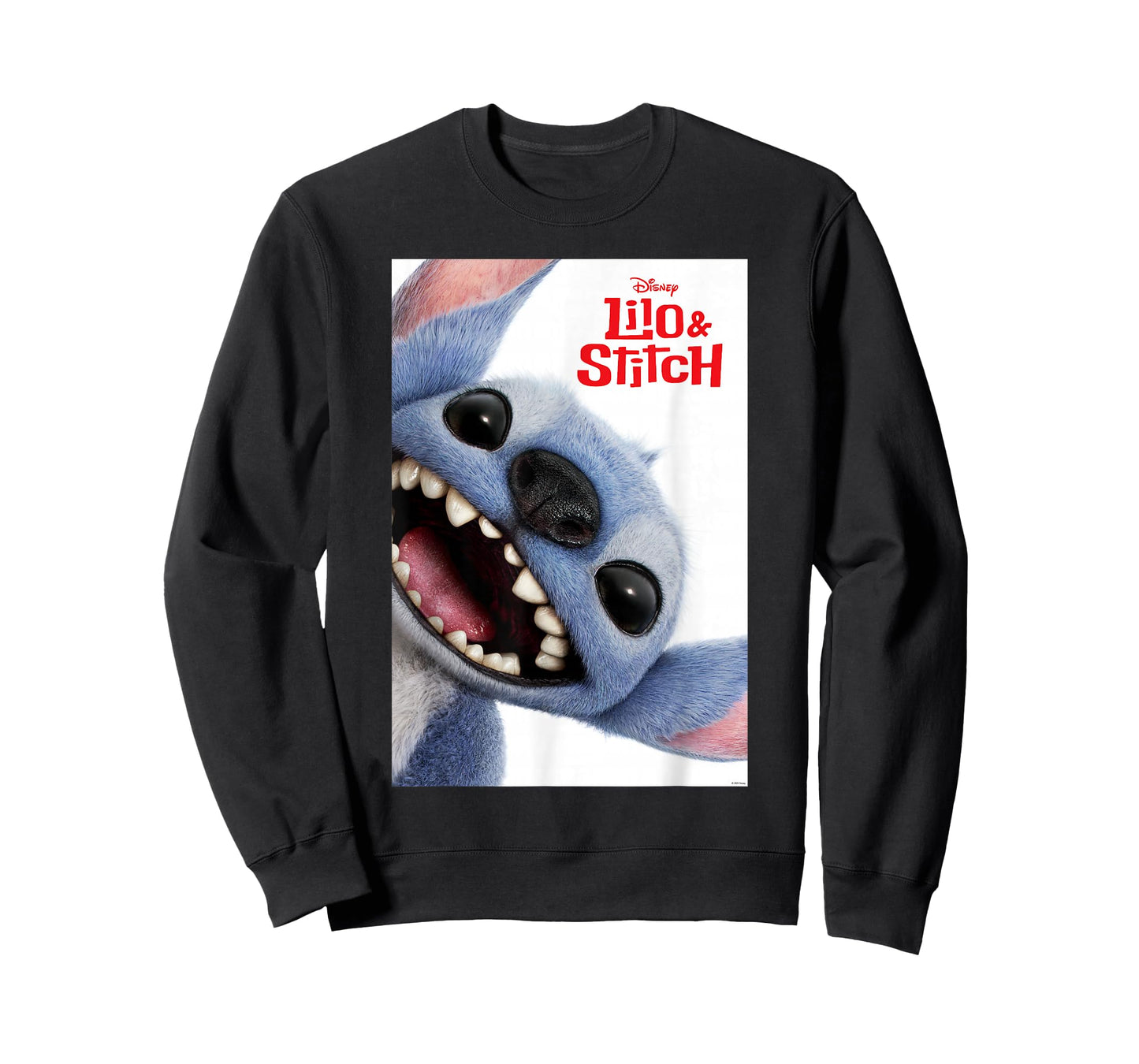 Disney Lilo & Stitch Big Stitch Face Movie Poster T-Shirt