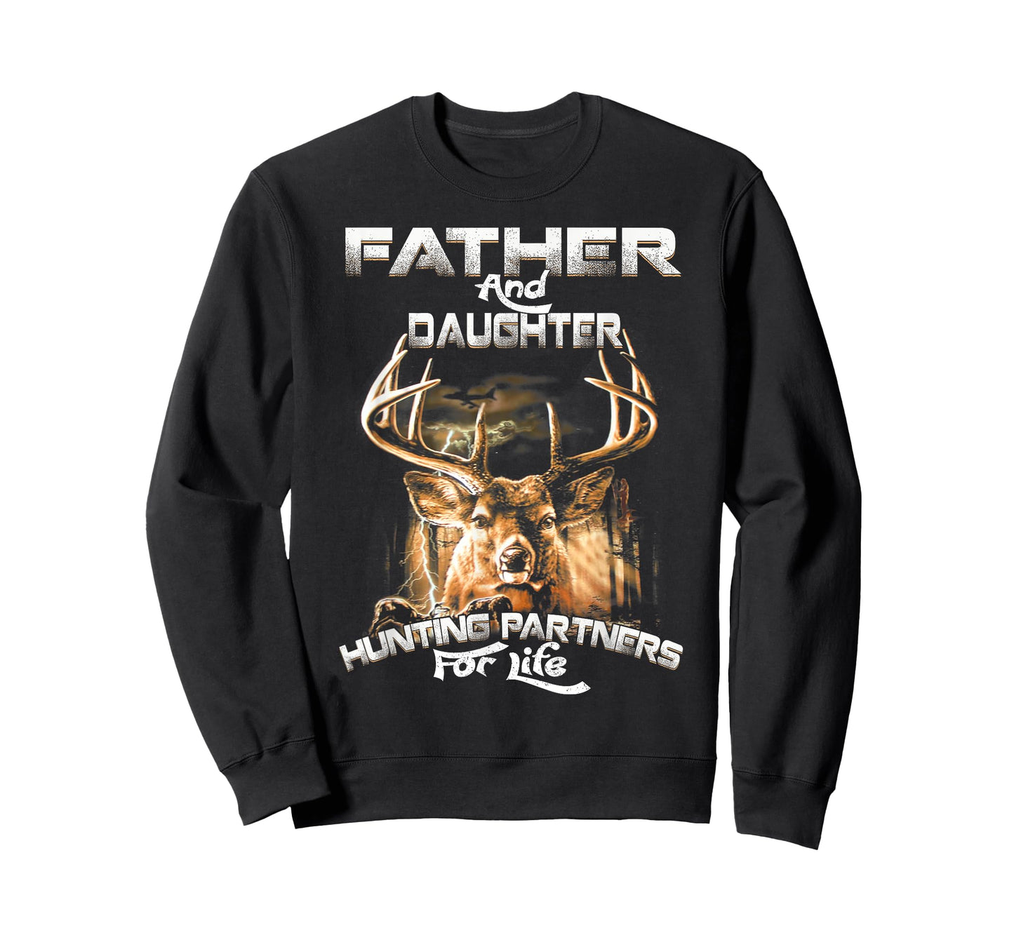 Father And Daughter Hunting Partners For Life Father's Day T-Shirt