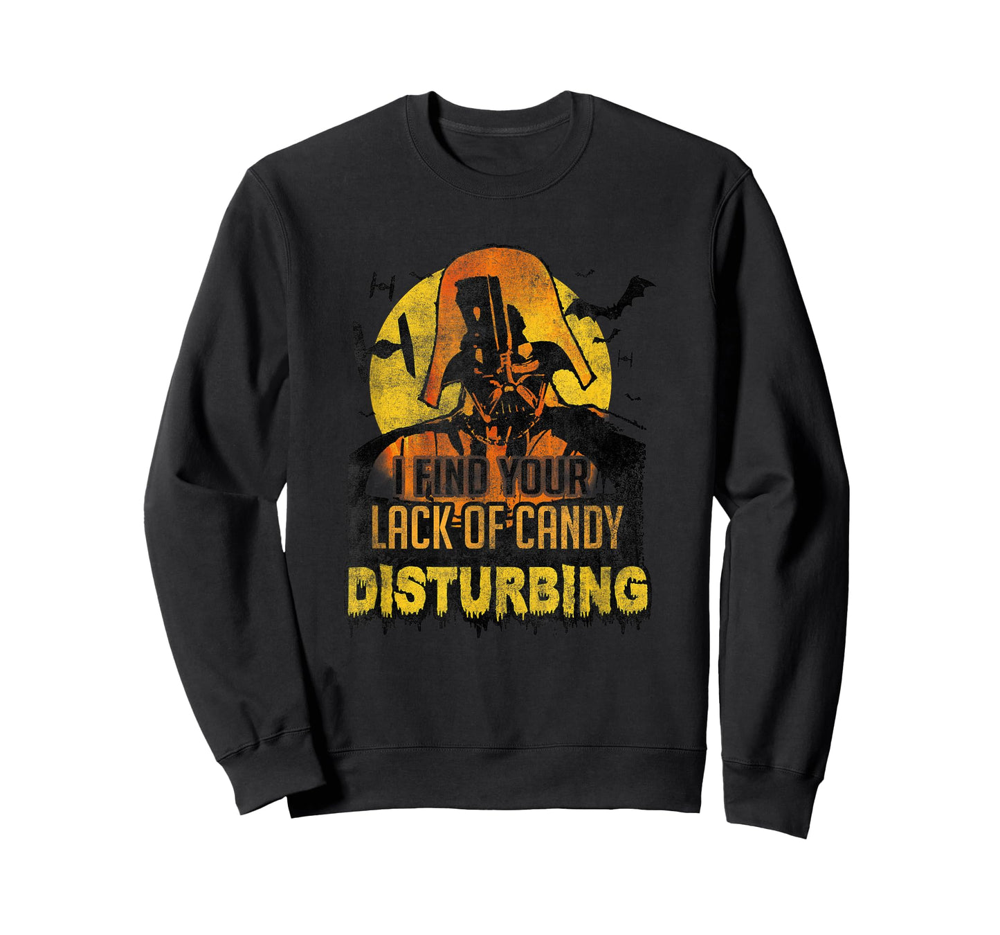 Star Wars Halloween Your Lack Of Candy Is Disturbing Retro T-Shirt