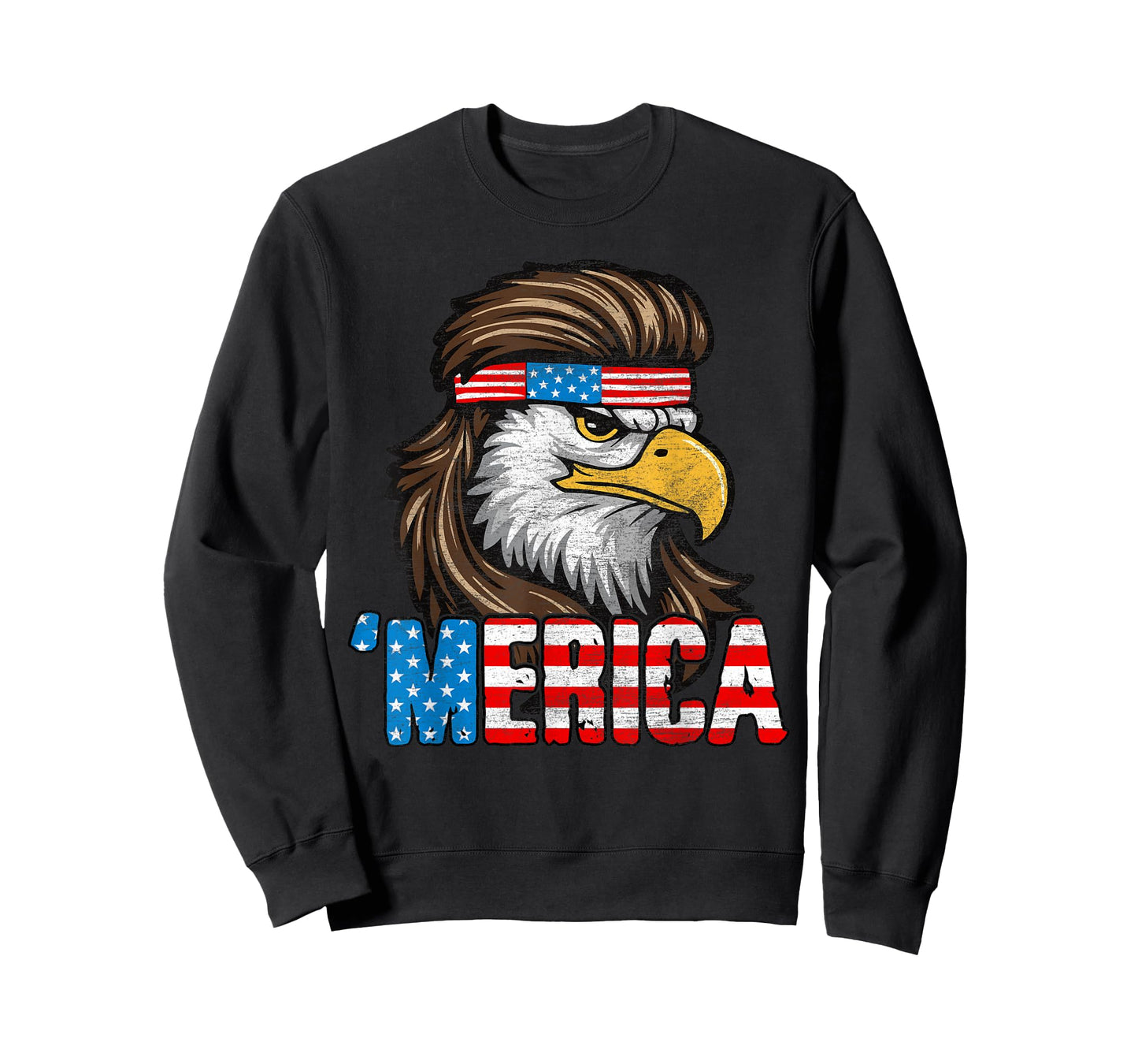 4th Of July Merica USA Flag Eagle Patriotic Men Women Kids T-Shirt