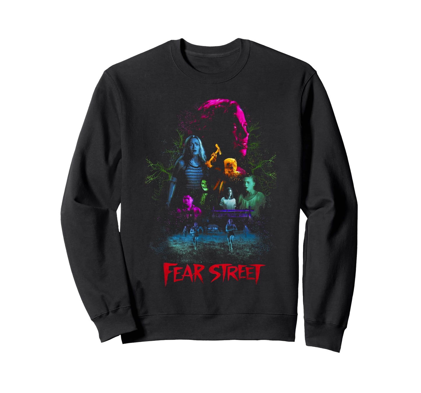 Fear Street Neon Collage T-Shirt