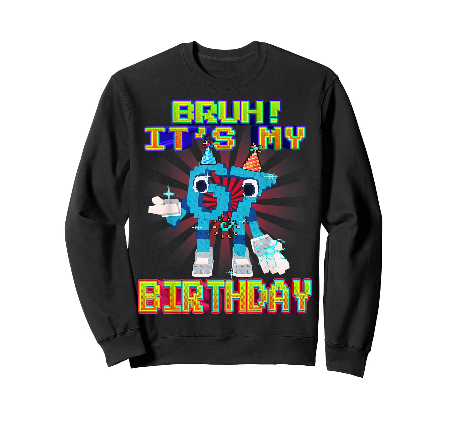 Bruh It's My Birthday 67 Six Seven 6-7 Funny Brainrot T-Shirt