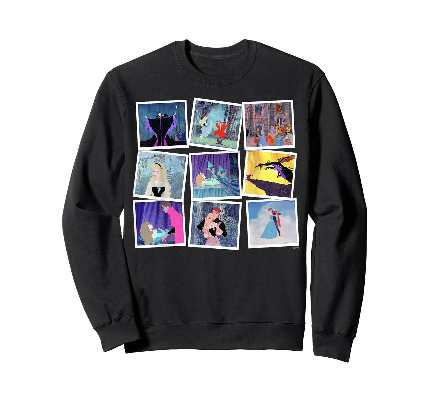 Disney Princess Aurora Sleeping Beauty Famous Movie Frames T-Shirt