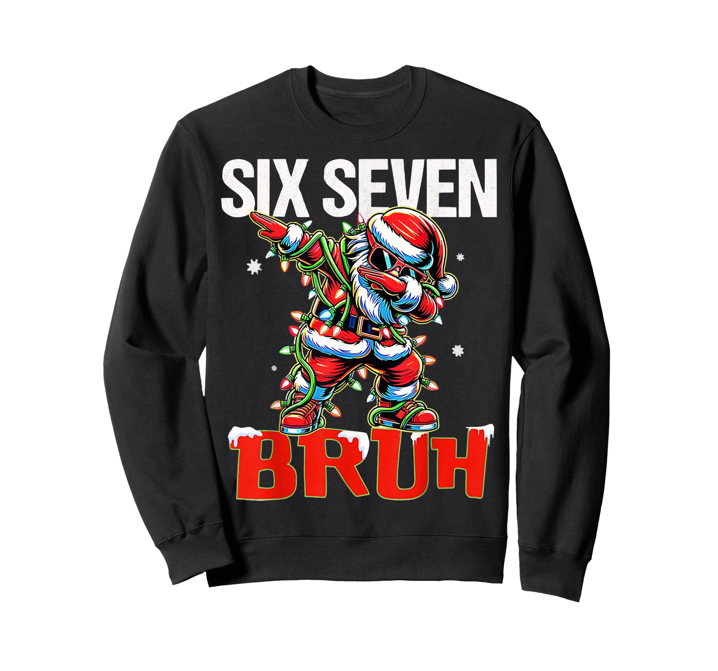 67 Six Seven Burh Santa Christmas 6 7 Meme Men Women Kids T-Shirt